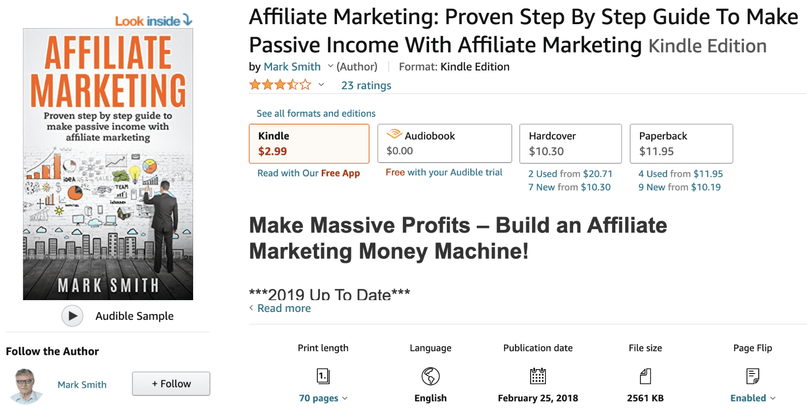 Affiliate Marketing by Mark Smith