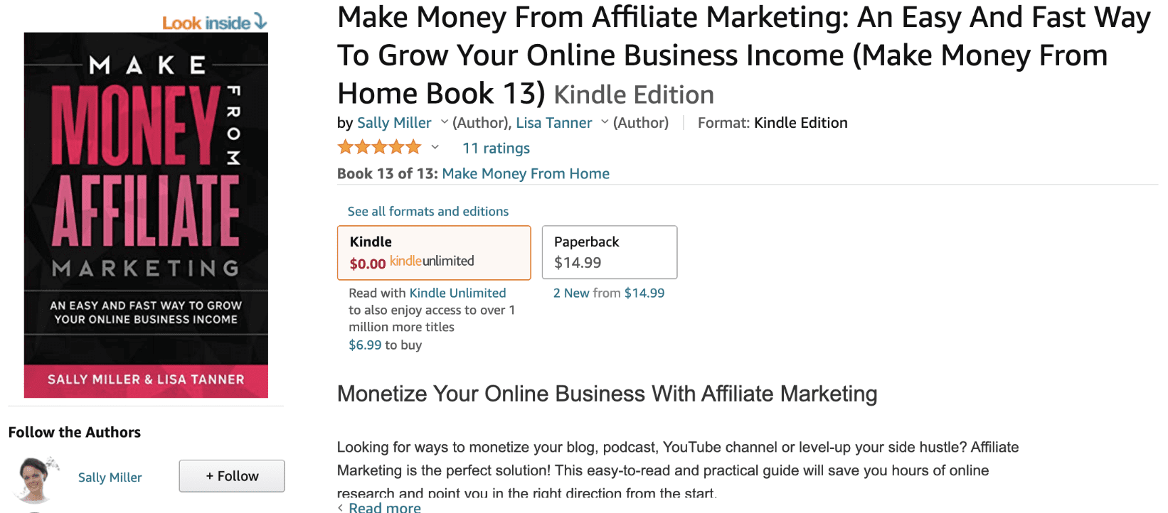 Make Money From Affiliate Marketing